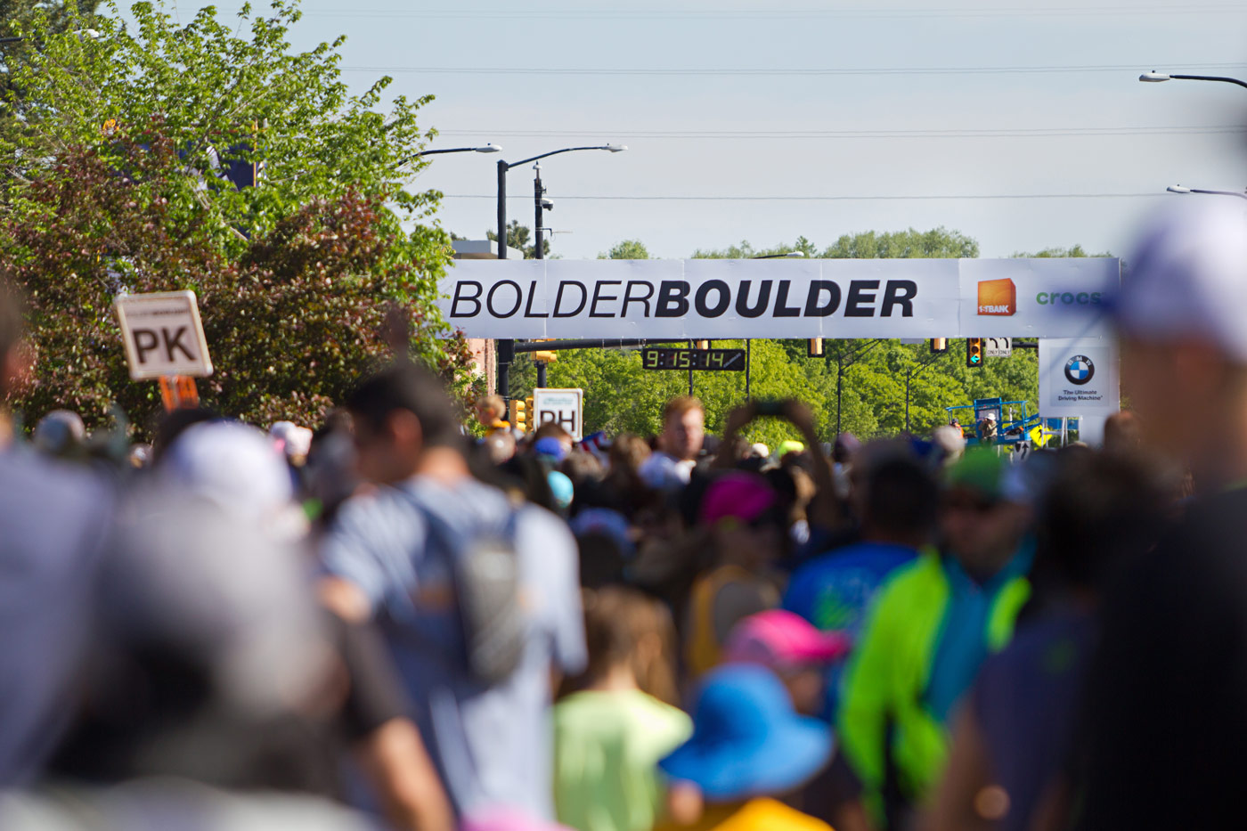 Get Involved - Image of Bolder Boulder race.